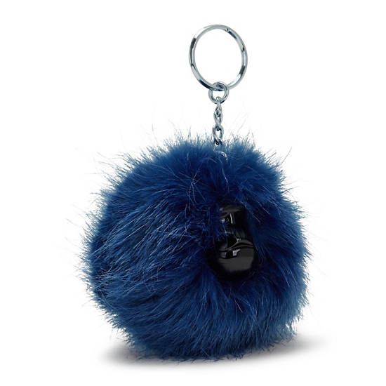 Kipling Pompom Monkey Keychain Kiegészítők Kék | HU 1957JP